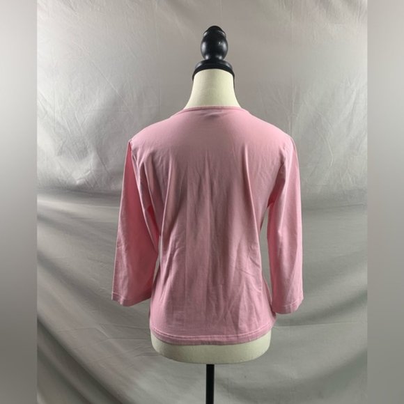 Escada 3/4 sleeve T Shirt. - Picture 4 of 6